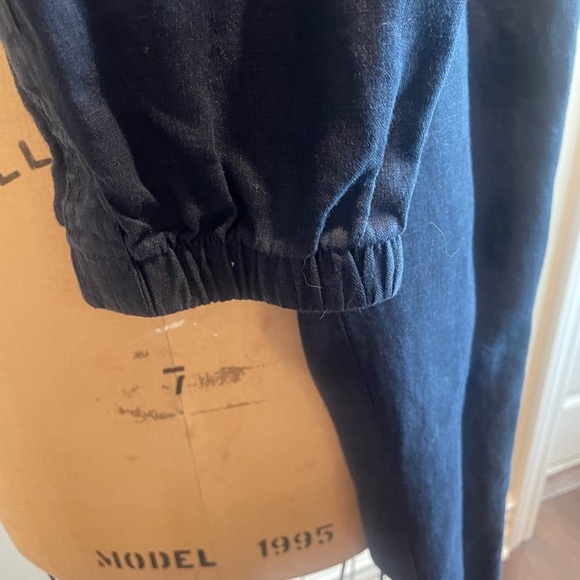 Athlete navy linen jogger size 10 - Picture 5 of 6